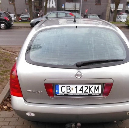 Nissan Primera cena 9000 przebieg: 230000, rok produkcji 2006 z Bydgoszcz małe 37